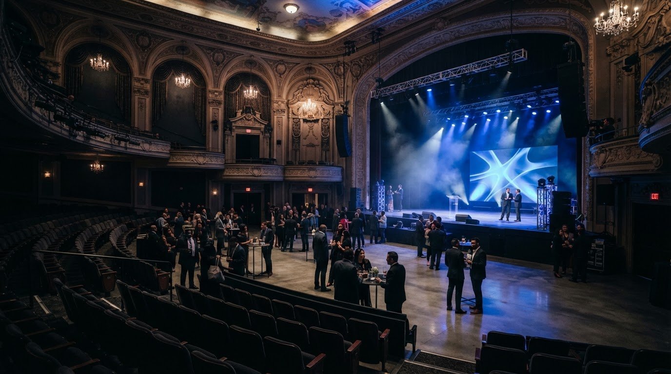 Theater Event Space Rental in Los Angeles: A Guide to Choosing the Right Venue